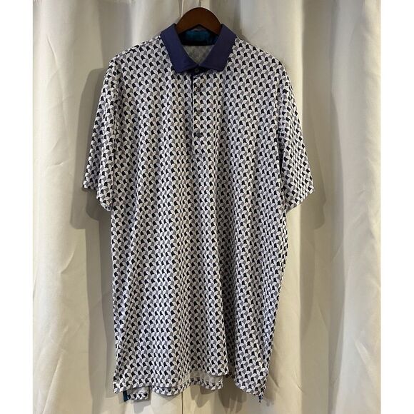 Greyson Wolf Whisperer Polo Arctic Size 2XL Embroidered‎ - Picture 1 of 5